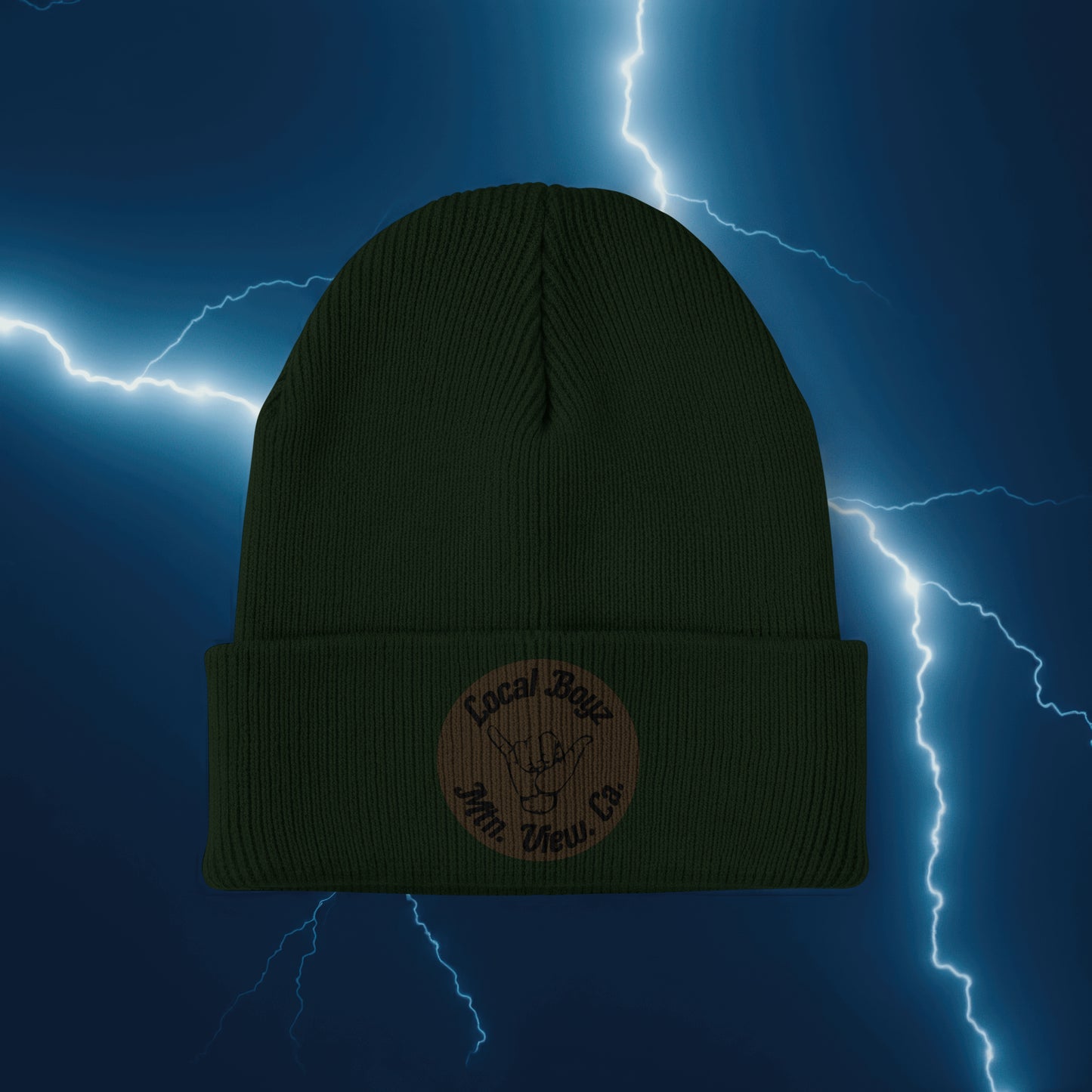 Local Boyz Round Patch Beanie