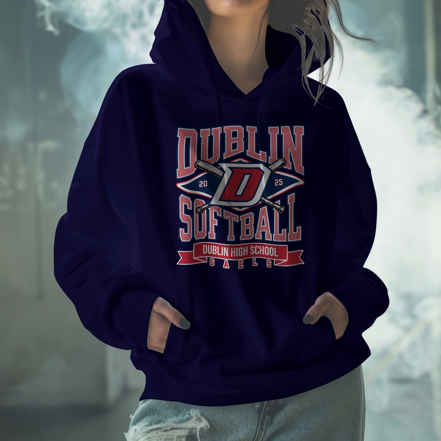 DHS Softball Ultra Heavy Hoodie