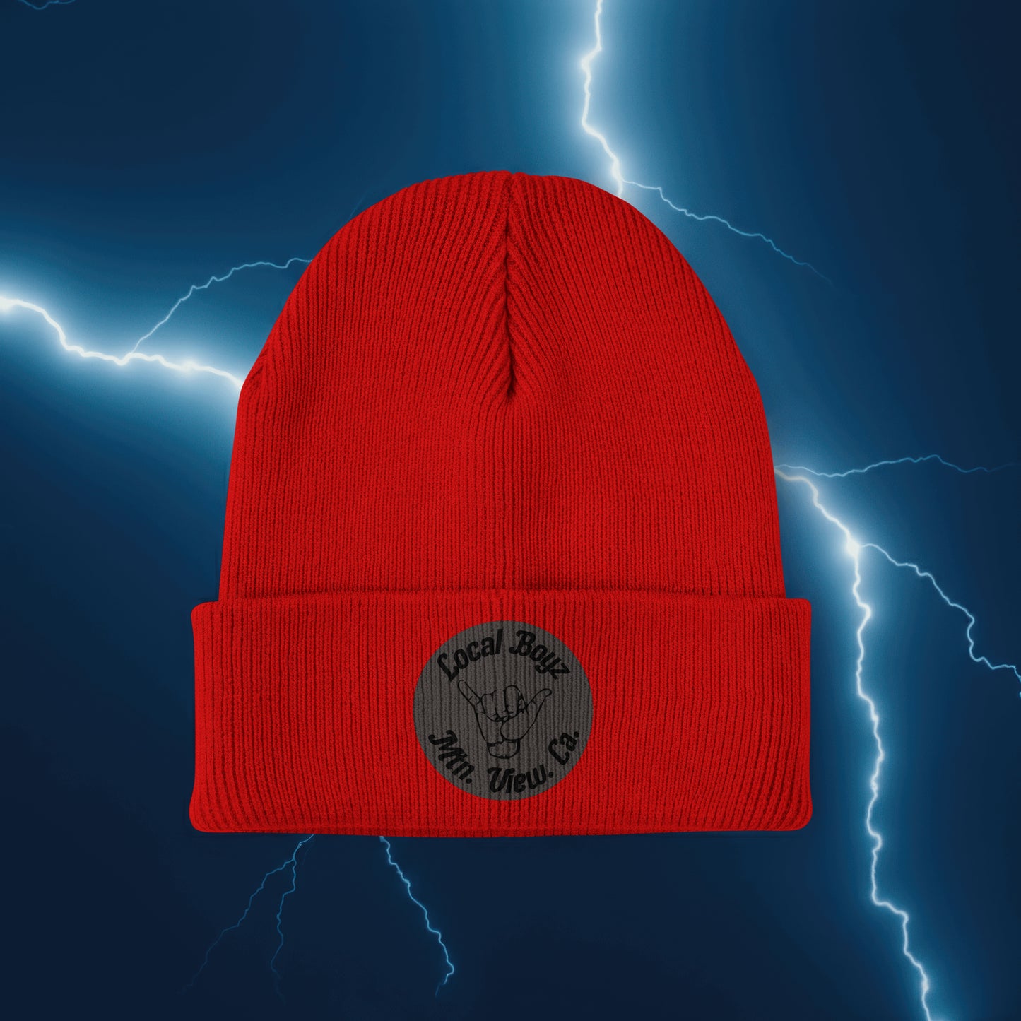 Local Boyz Round Patch Beanie