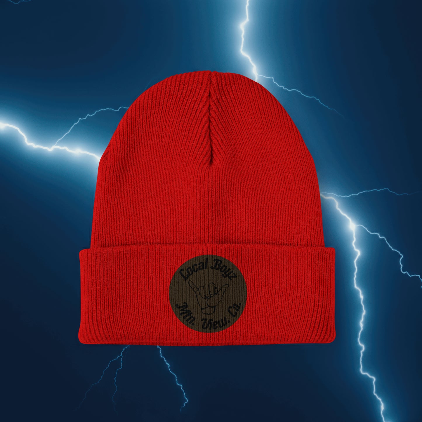 Local Boyz Round Patch Beanie