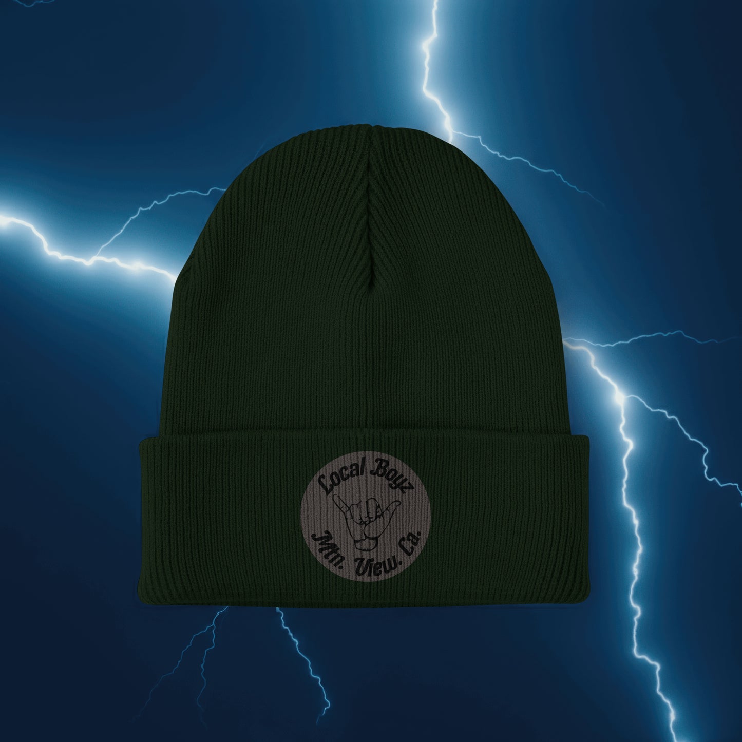 Local Boyz Round Patch Beanie