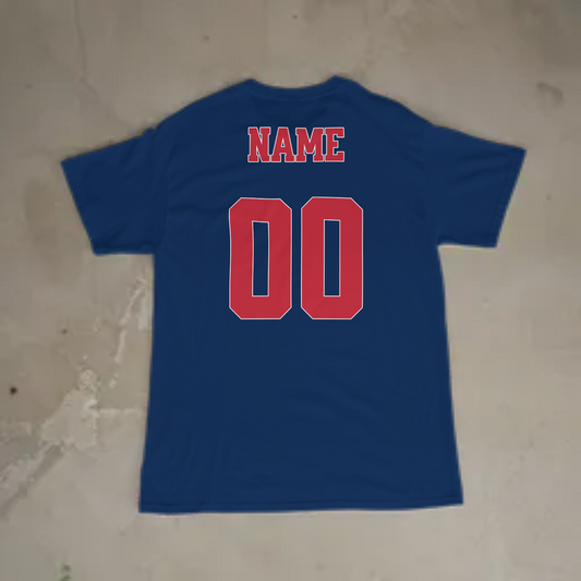 DHS Softball Custom Name/Number Tee