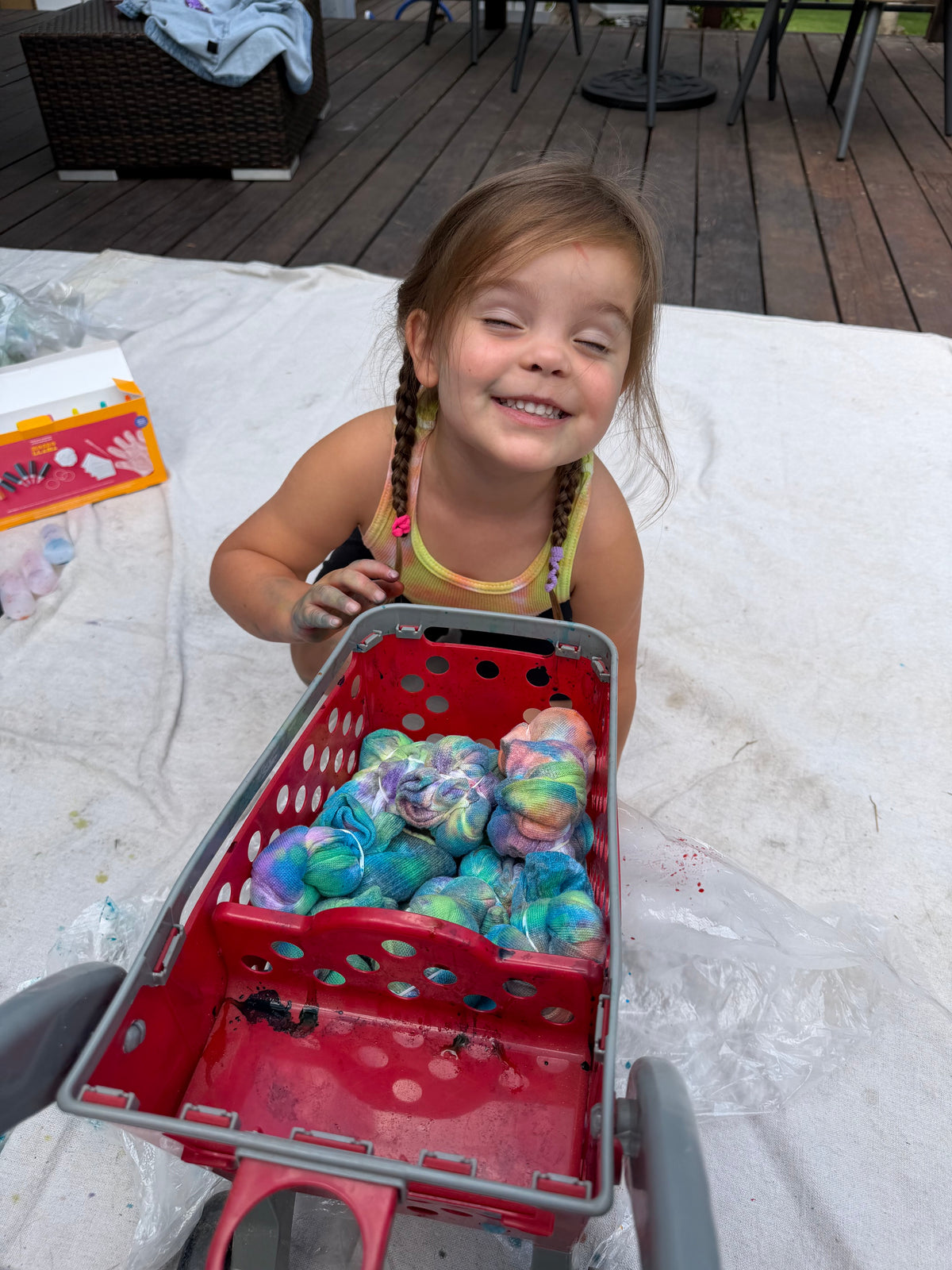 Eva's Fundraiser Tie-dye Socks