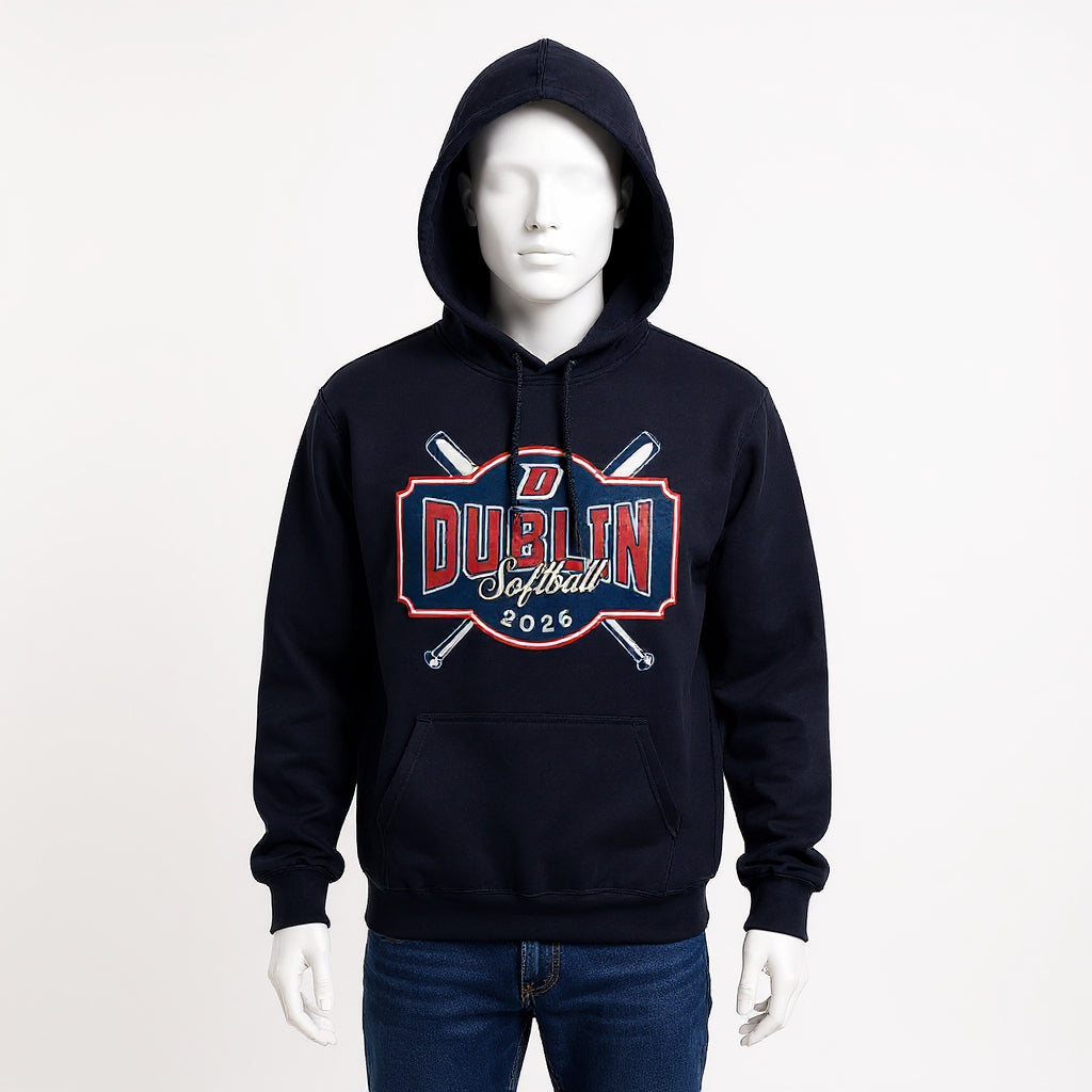 DHS Softball 12oz. Ultraweight Hoodie - Customizable name/number