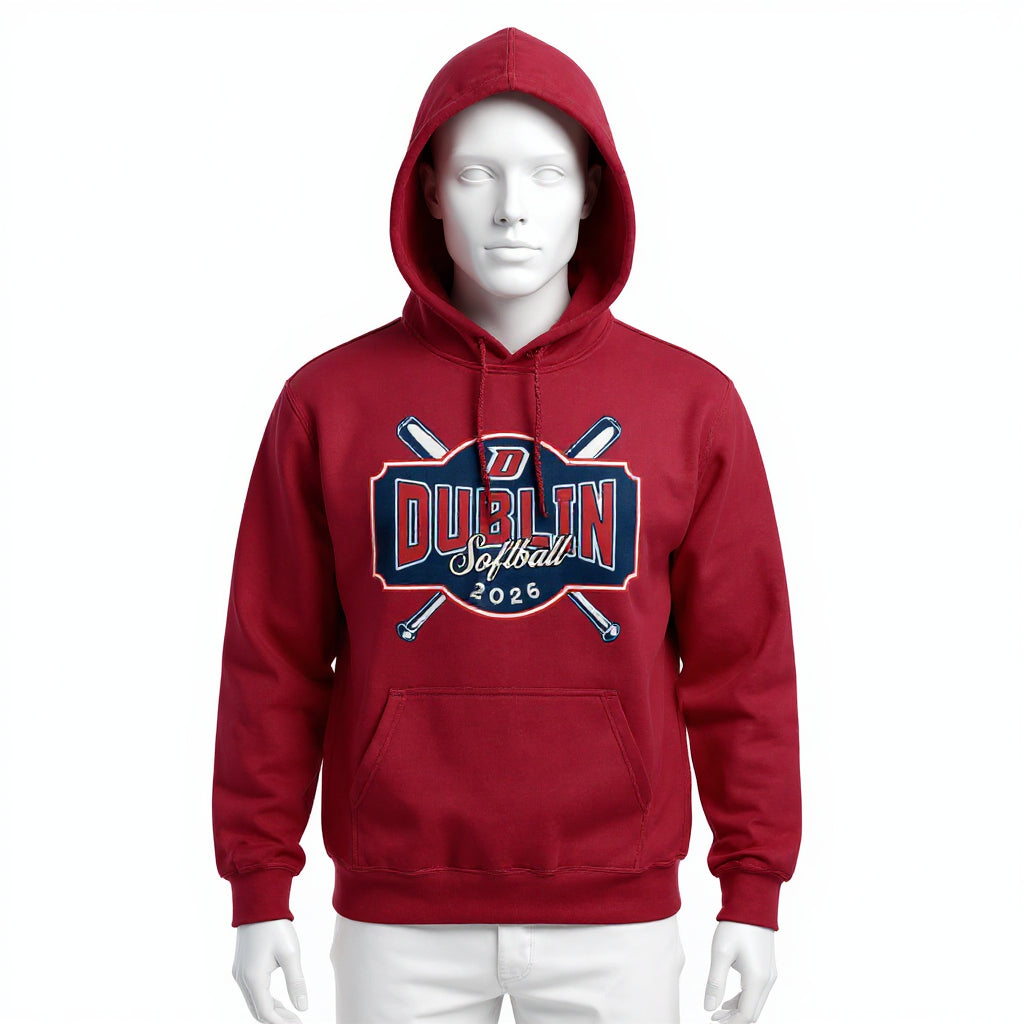 DHS Softball 12oz. Ultraweight Hoodie - Customizable name/number